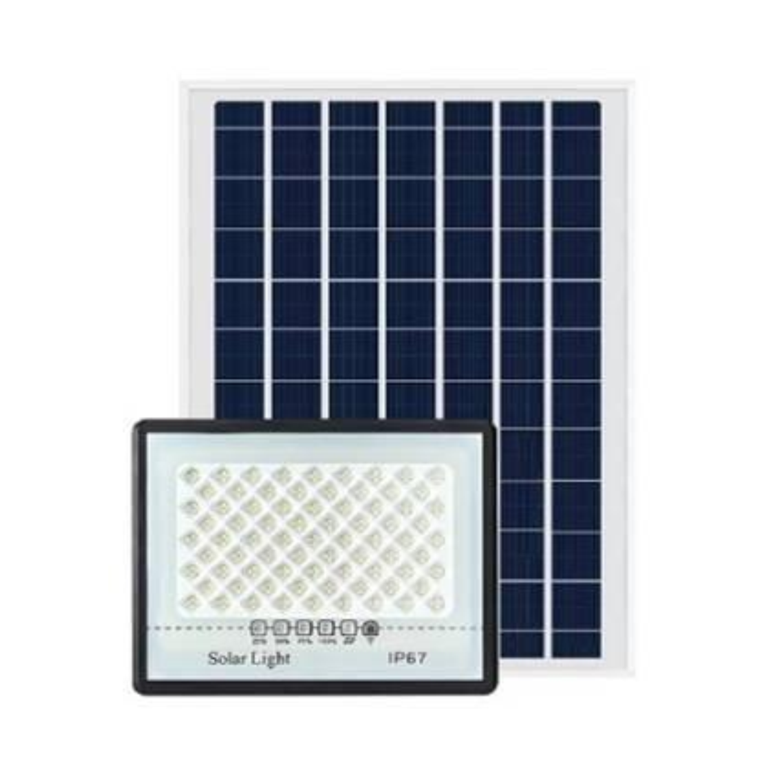 Solar Flood Light (NTX-300) – 20W Panel, 15Ah Battery