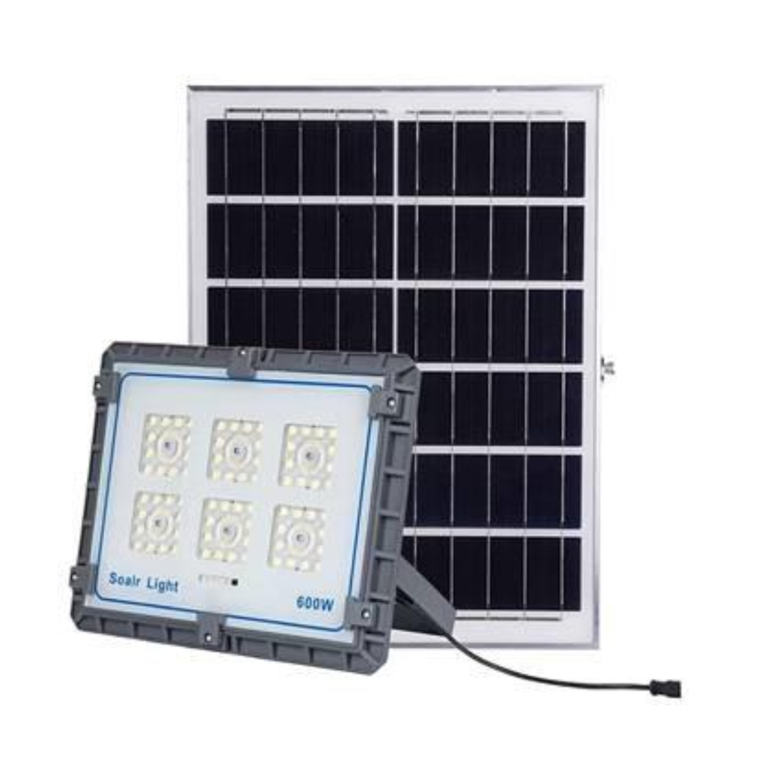 Solar Flood Light (XKL-600) – 20W Panel, 15Ah Battery